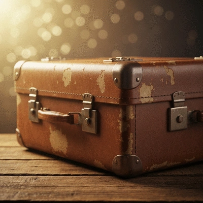 Female solo hiker standing on a mountain peak, enjoying the view